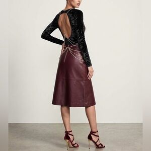 Victoria Secret Sexy Velvet Black Bodysuit Top